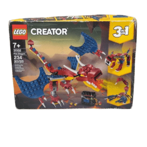 LEGO Creator 3in1 Fire Dragon 31102 DAMAGED PACKAGING