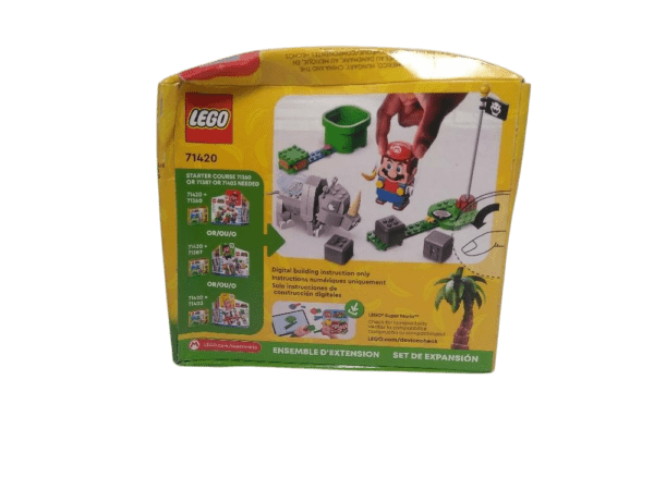 Lego Super Mario Rambi The Rhino Expansion Set 71420 DAMAGED BOX - Image 2