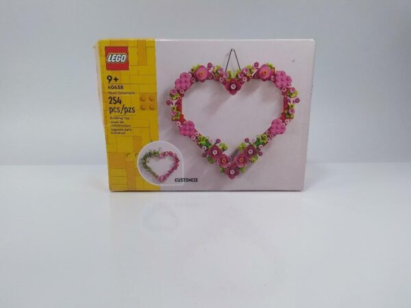 LEGO Heart Ornament Building Toy Set -40638 OPEN BOX