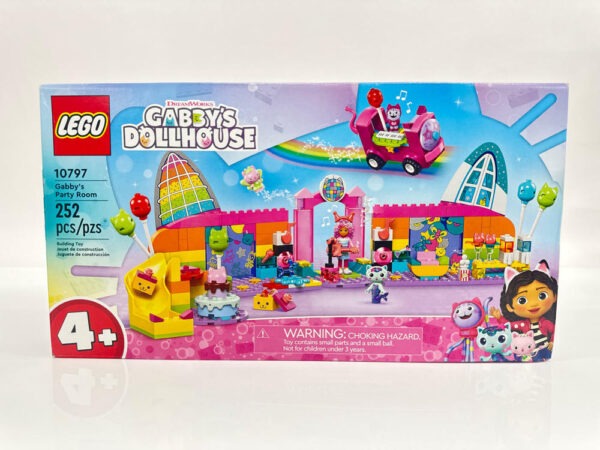 LEGO Gabby’s Dollhouse Gabby’s Party Room Disco 10797 DAMAGED BOX