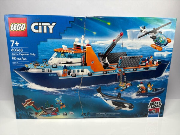 LEGO City Arctic Explorer Ship 60368 DAMAGED BOX
