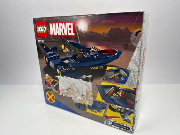 LEGO Marvel X-Jet from X-Men '97 - 76281 DAMAGED BOX