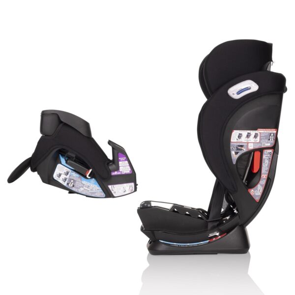 All4Stages Slim+ 4-in-1 Convertible Car Seat (Howell Black) MFG 2/25 - Image 4