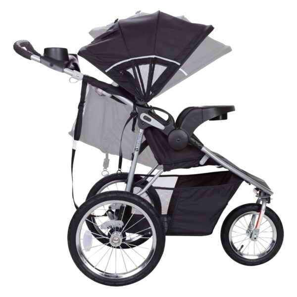 Baby Trend Travel System, Stroller and Car Seat Combo, Pathway 35 Jogger, Grey - Image 3