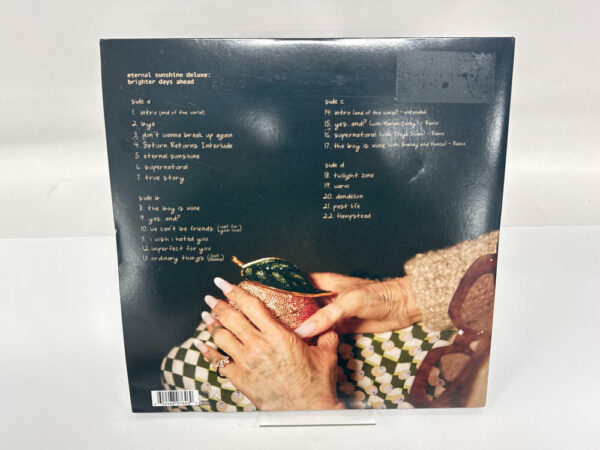 Ariana Grande eternal sunshine deluxe: brighter days ahead Translucent 2 LP - Image 3
