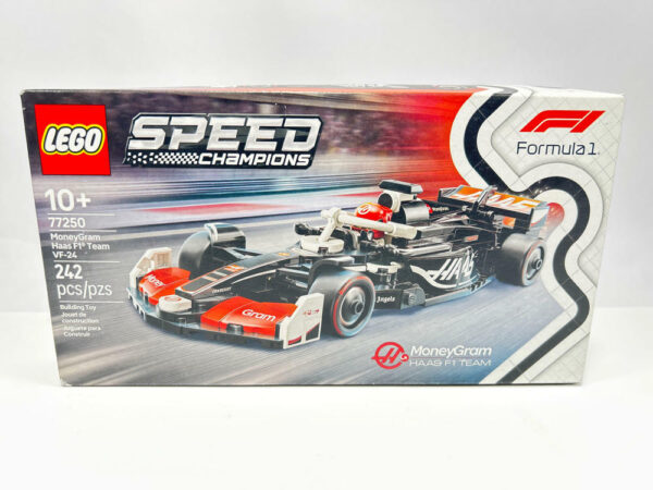 LEGO Speed Champions MoneyGram Haas F1 Team VF-24 Race Car Toy 77250