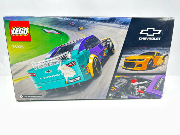 LEGO Speed Champions NASCAR Next Gen Chevrolet Camaro ZL1 Model Racecar 76935 - Image 3