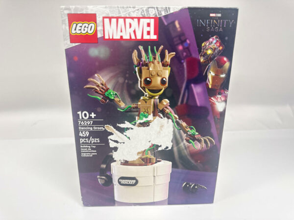 LEGO Marvel Dancing Groot, Guardians of The Galaxy 76297 OPEN BOX
