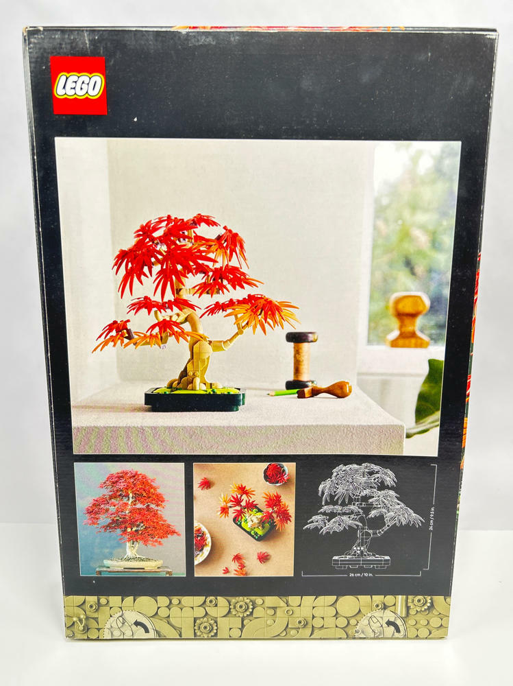 LEGO Botanicals Japanese Red Maple Bonsai Tree Building Kit- 10348 See Photos - Image 3