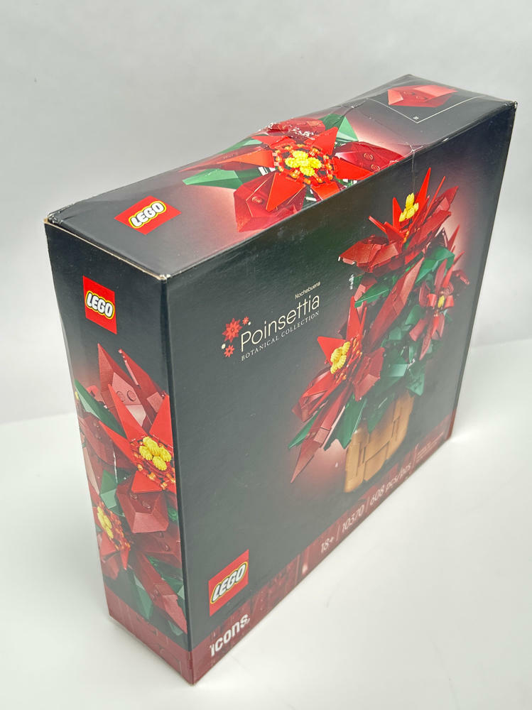 LEGO Icons Poinsettia Building Sets- 10370 See Photos - Image 2
