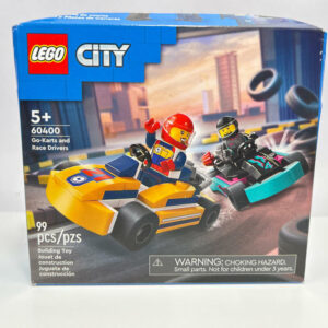 LEGO City Go-Karts and Race Drivers Toy Playset, 60400 See Photos
