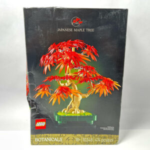 LEGO Botanicals Japanese Red Maple Bonsai Tree Building Kit- 10348 See Photos
