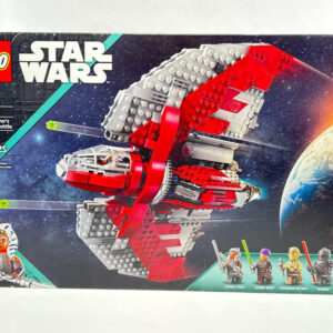 LEGO Star Wars Ahsoka Tano’s T-6 Jedi Shuttle Spaceship Toy -75362 See Photos