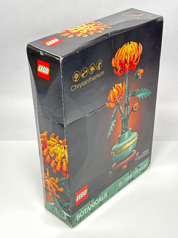 LEGO Botanicals Chrysanthemum Building Set -Artificial-10368- See Photos - Image 2