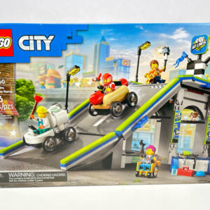 LEGO City No Limits: Race Car Ramp Track Toy - Building Toy - 60460, See Photos