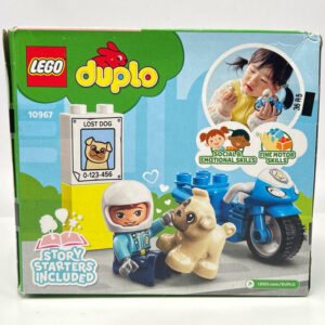 LEGO DUPLO Town Rescue Police Motorcycle Toy for Toddlers, 10967 See Photos