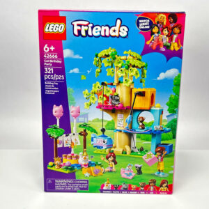 LEGO Friends Cat Birthday Party & Tree House Building Toy - 42666 See Photos