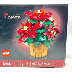 LEGO Icons Poinsettia Building Sets for Adults -Flowers- 10370, See Photos