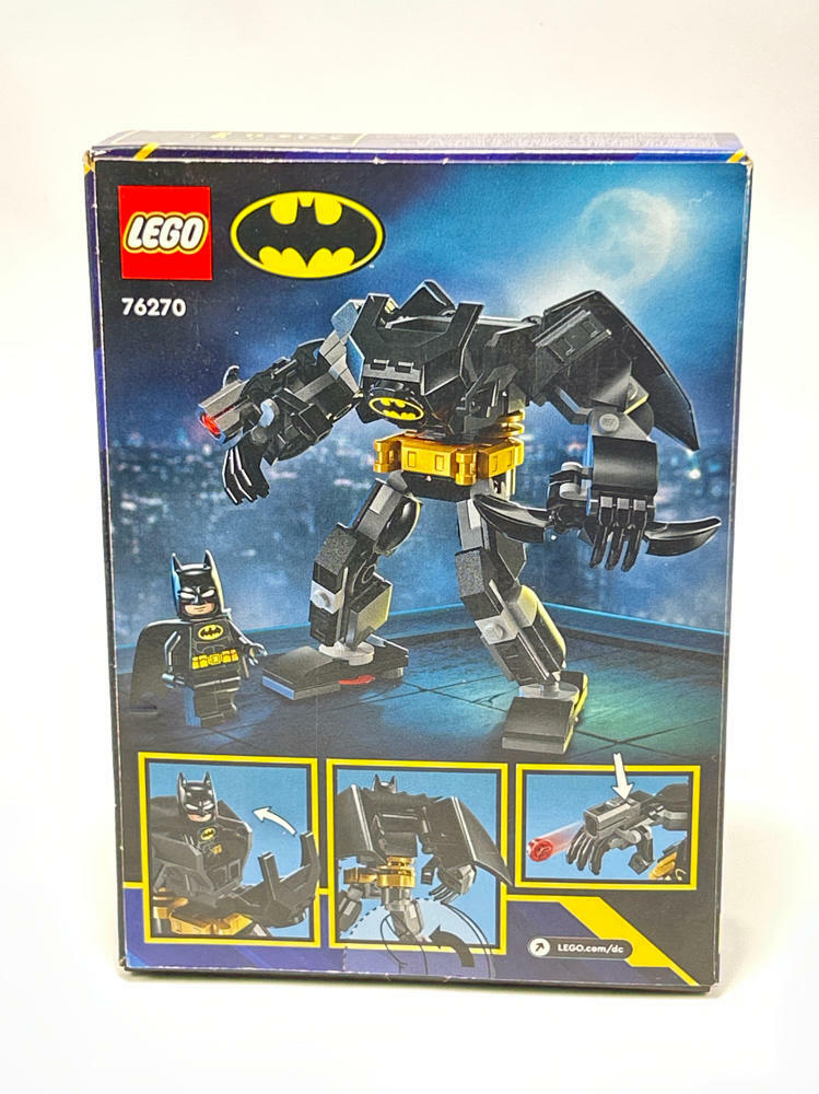 LEGO DC Batman: Batman Mech Armor Super Hero Toy, Collectible, 76270 See Photos - Image 3