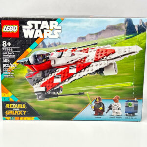 LEGO Star Wars Jedi Bob’s Starfighter Buildable Toy Vehicle, 75388 See Photos