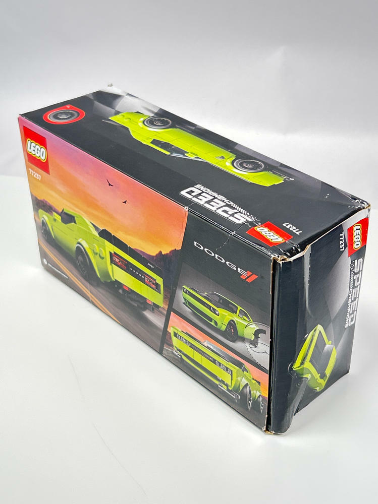 LEGO Speed Champions Dodge Challenger SRT Hellcat Sports Car, 77237, See Photos - Image 2