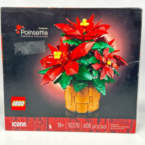 LEGO Icons Poinsettia Building Sets for Adults -Artificial- 10370, See Photos