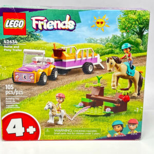 LEGO Friends Horse and Pony Trailer Playset, Building Toy, 42634 See Photos