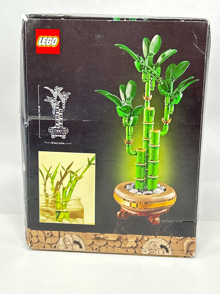 LEGO Botanicals Lucky Bamboo Building Set -Artificial Plant- 10344 See Photos - Image 3