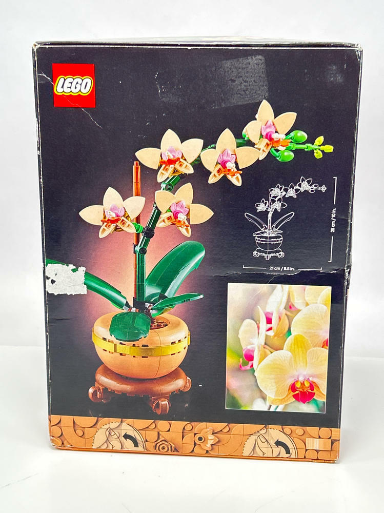 LEGO Botanicals Mini Orchid Building Set - Artificial- 10343 -See Photos - Image 3