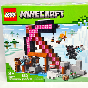 LEGO Minecraft The Pickaxe Mine Kids Toy - Building- 21277, See Photos