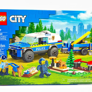 LEGO City Mobile Police Dog Training 60369, SUV Toy Car with Trailer