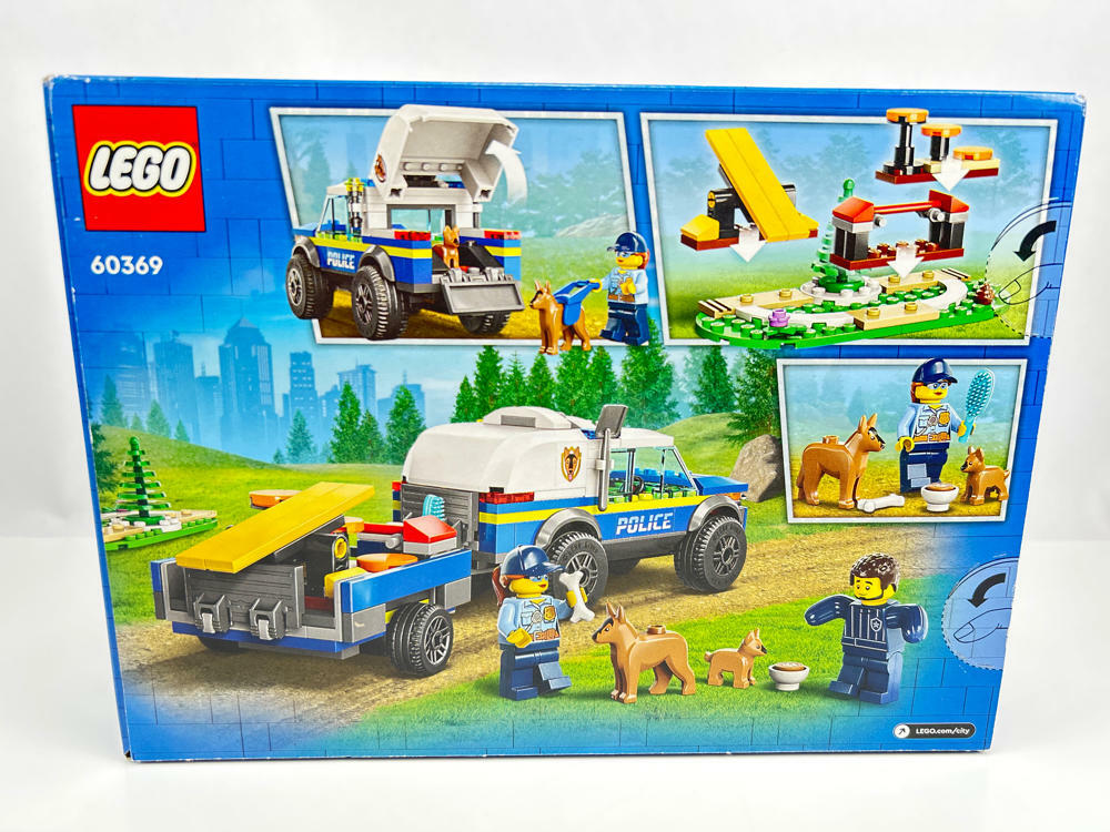 LEGO City Mobile Police Dog Training 60369, SUV Toy Car with Trailer - Image 3