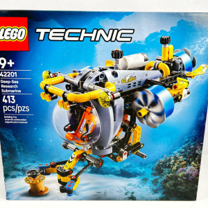 LEGO Technic Deep-Sea Research Submarine Toy - Building Toy for Kids, 42201