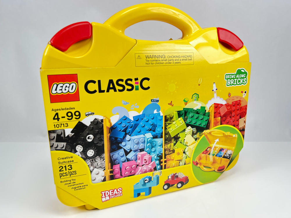 LEGO Classic Creative Suitcase 10713 - Includes Sorting Storage Organizer Case - Image 2